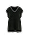 Maternity Herribone Knit Vest