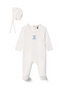 Bear Embroidered Onesie