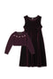 Cherry Slinky velour Robe