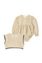 Woven Bubble Vest Set