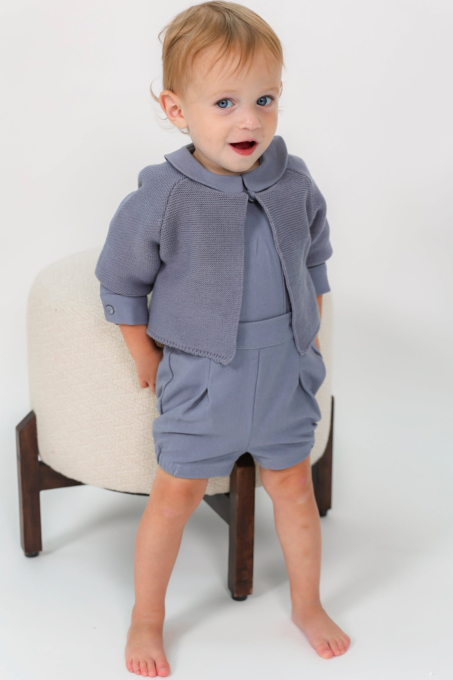 Woolen 2Pc Set with Cardigan