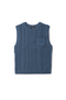 Crest Knitted Vest