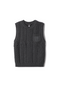Crest Knitted Vest