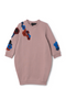 Hook Stitch Sweatershirt Dress