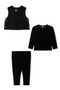 Slinky Velour 3Pc Set