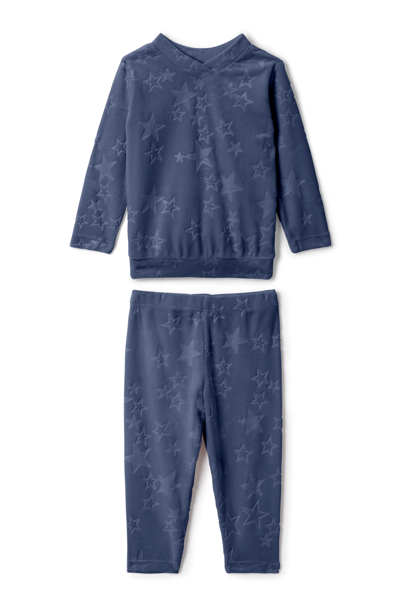 Embossed stars 2PC Set