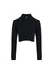Cupro Collared Top