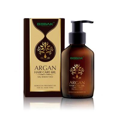 Bebak Argan Hair Care Oil - Nourishing, Anti-Frizz, Shine Enhancer for Dry/Damaged Hair