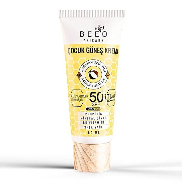 Beeo Children's Sunscreen SPF 50+ - Natural & Gentle Sun Protection for Kids