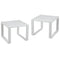 Weather Resistant Adirondack Outdoor Side Table Set of 2