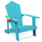 Weather Resistant HIPS Outdoor Adirondack Chair with Cup Holder