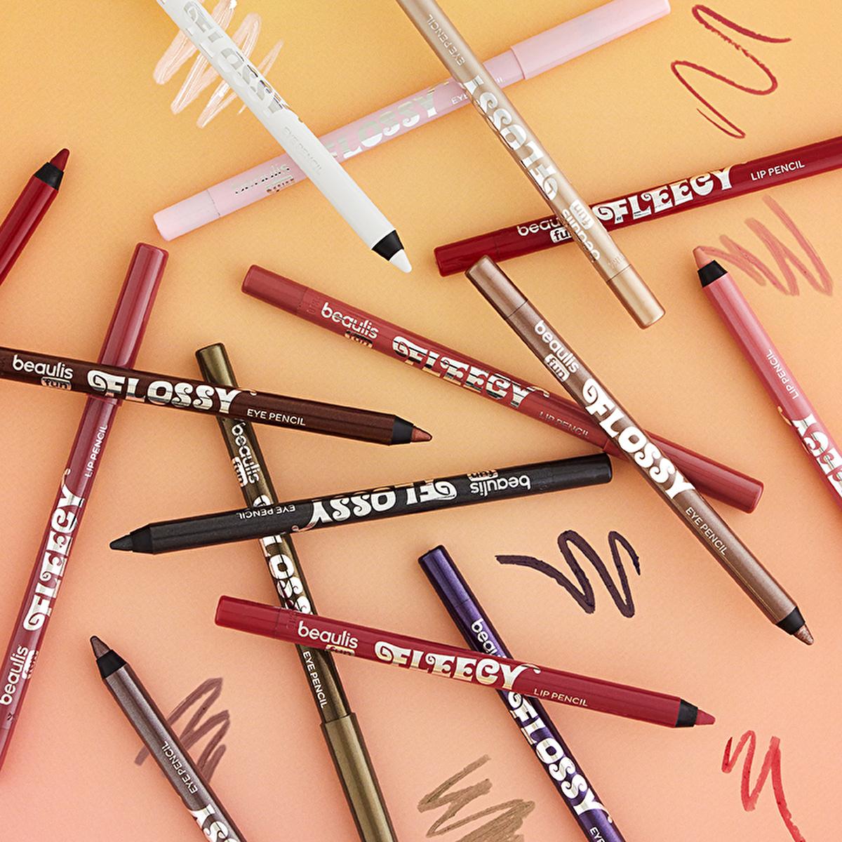 Beaulis Fun Dusty Rose Lip Liner: Creamy, Highly Pigmented, Long-Lasting Color & Definition