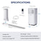 10000 BTU Air Cooler with Fan and Dehumidifier Mode
