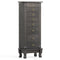 Wooden Jewelry Armoire Cabinet Storage Chest with Drawers and Swing Doors