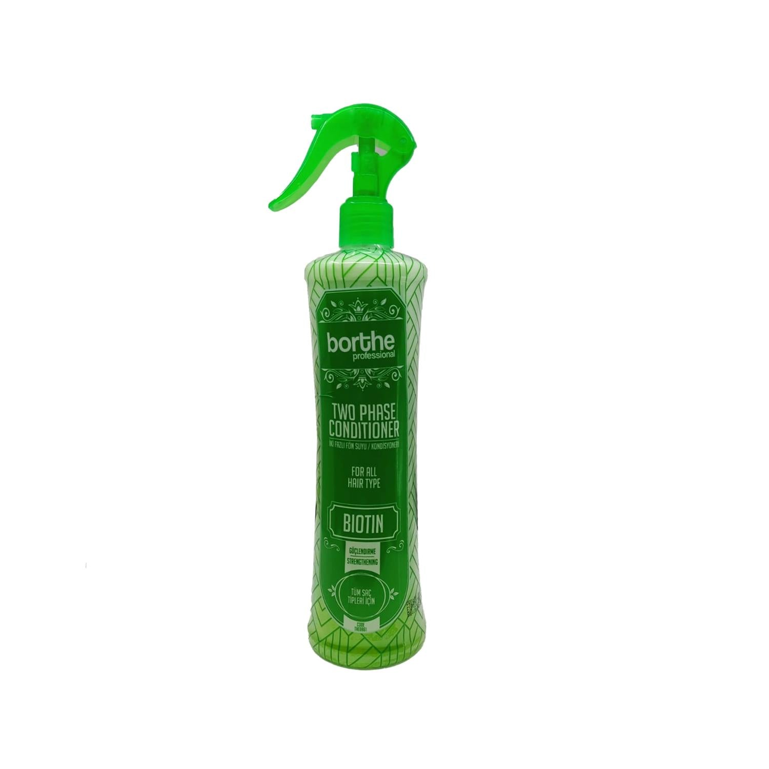 Borthe Biotin Hair Care Product - Professional Biotin Fön Suyu 400ml for Hair Nourishment and Loss Solution