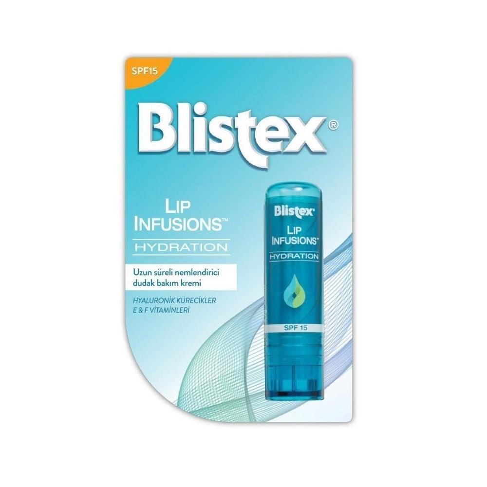 Blistex Lip Infusions Hydrations - Long-Lasting Hydrating Lip Balm with SPF15 Sun Protection