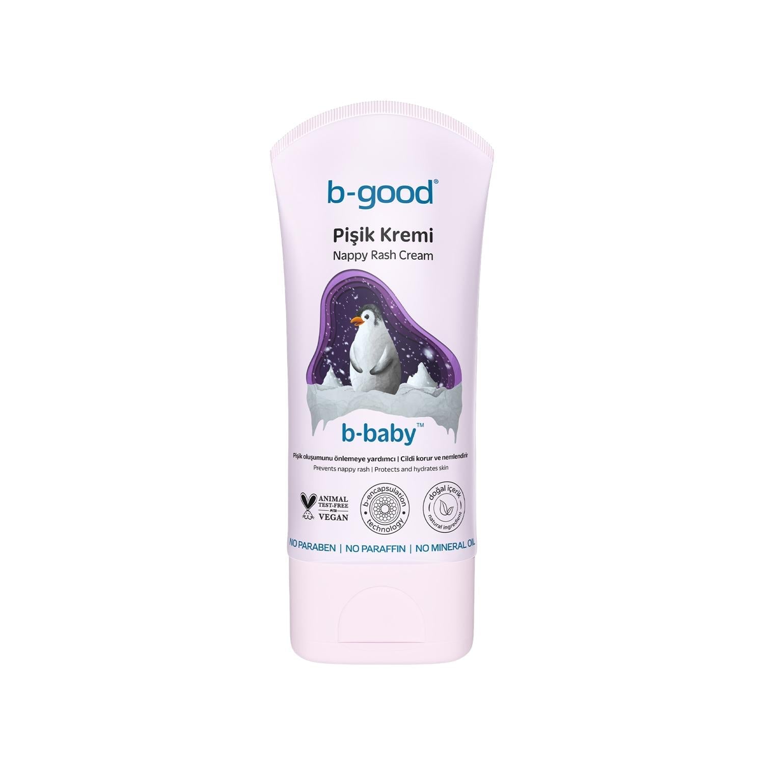 b-good b-baby Diaper Cream for Newborns - Gentle, Effective Rash Treatment & Prevention - 50ml