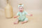 Solid Ribbed Bamboo Shorty Romper  - more colors