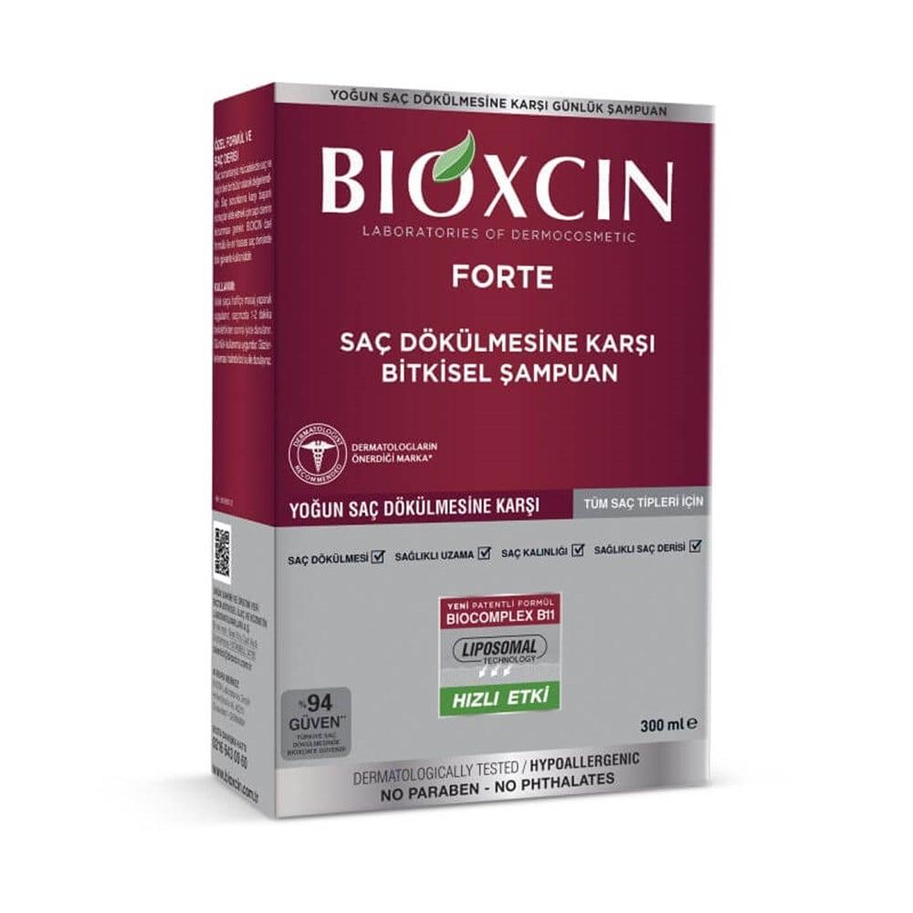 Bioxcin Forte Anti-Hair Loss Shampoo 300ml - Herbal Formulation for All Hair Types