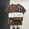 Children's Short Sleeve Striped Suit Girls Boys