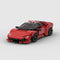 Building Block Puzzle Assembling Parts Package Racing Model