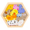 Children's Animal Fruit Creative Three-dimensional Puzzle Puzzle Educational Toys