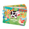 Children's Enlightenment Animal Sticker Book Puzzle Educational Toys Baby Montessori Early Education
