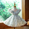 New Floral Princess Dress For Flower Girlssimple And Adorable For Kids Birthdays