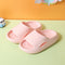 Summer Cute Thick-soled Soft-soled Home Indoor Outdoor Solid Color Sandals And Slippers