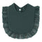 Ruffled Cotton Gauze Lace Bib Saliva Pocket