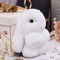 Fashionable Cotton Cute Rabbit Keychain Pendant