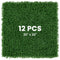 12 Pieces 20 x 20 inches Artificial Grass Wall Panels for Garden Yard Balcony