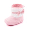 Bowknot High Top Soft Soled Baby Cotton Shoes