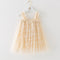 Summer Girls' Sweet Spaghetti-strap Gauze Skirt