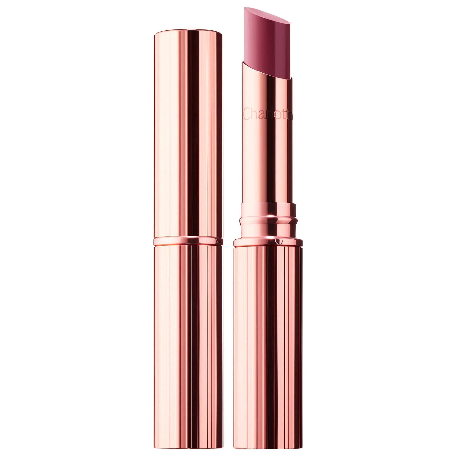 Charlotte Tilbury Superstar Lips Lipstick - Pillow Talk Collection, Nude Pink Shimmering Lipstick with Hyaluronic Acid & Magic Diamond Powder