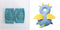 Summer Terry Baby Socks Toddler Crawling Knee Pads