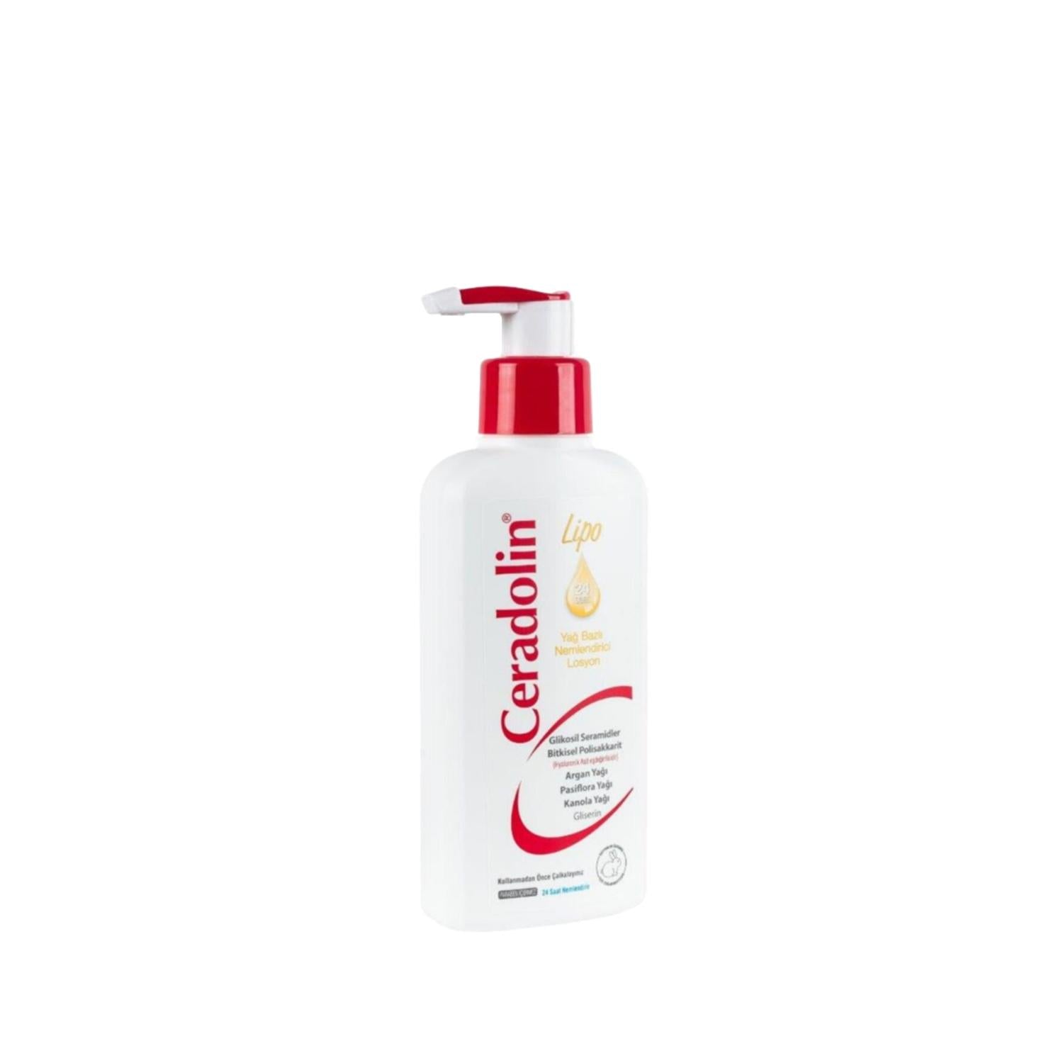Ceradolin Moisturizing Lotion - Oil-Based Hydration for Dry Skin, 200ml