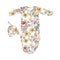 Newborn Knotted Nightgown Baby Sleeping Bag Print