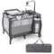 Portable Baby Playard with Changing Table Bassinet and Music Box