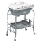 Folding Baby Changing Table with Bathtub and 4 Universal Wheels