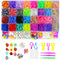 40 Grid 2500 Rainbow Handmade Knit Device