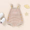 Ins Hot Fall New Baby Sunflower Embroidered Straps Knitted Jumpsuit