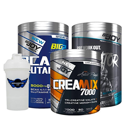 Big Joy BCAA + Glutamine + Predator + Creamix Performance Combination