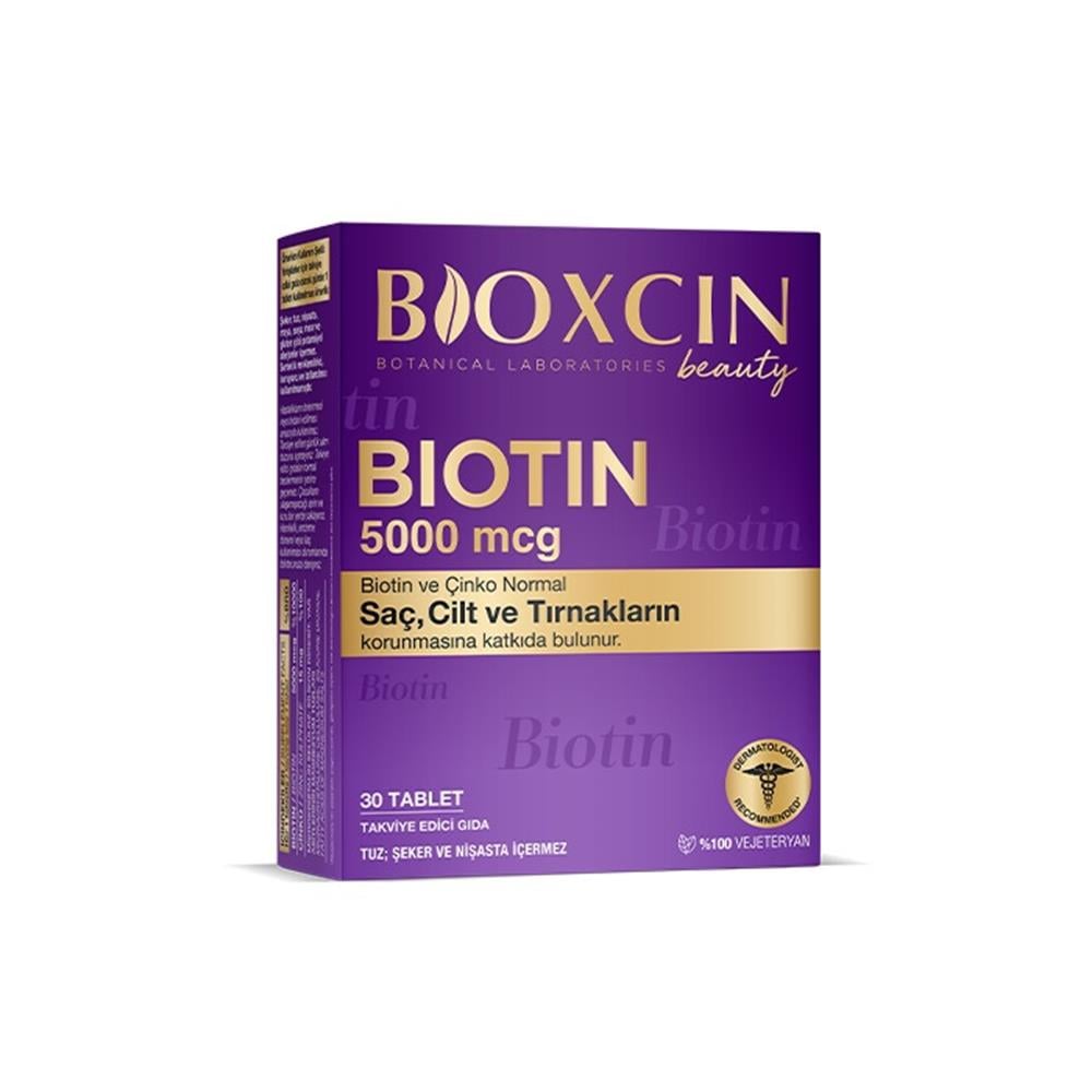 Bioxcin Beauty Biotin 5000 mcg 30 Tablets