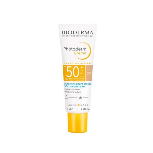 Bioderma Photoderm SPF50+ Sunscreen Cream - High Protection, Lightens Skin Tone, Non-Comedogenic
