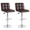 Set of 2 Square Swivel Adjustable