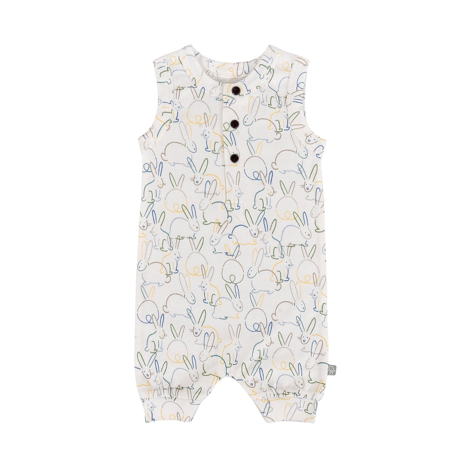 tank romper | bunnies
