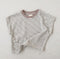 Korean Style Baby Casual Striped Short-sleeved T-shirt