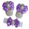 Photography Props And Headband Baby Toddler Shoes Soft Sole Suit