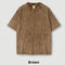 Washed Round Neck Short Sleeve Batik Children's T-shirt